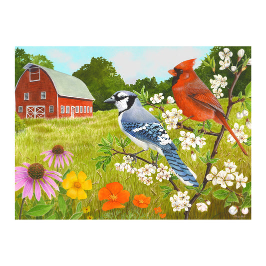 Jigsaws in a Tray 13 Piece - Summer Birds