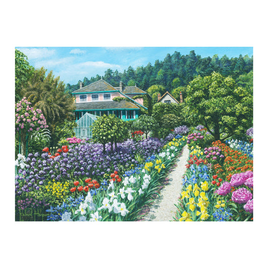 Jigsaws in a Tray 63 Piece - Monet's Garden