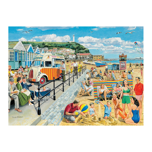 Jigsaws in a Tray 35 Piece - Seaside Nostalgia