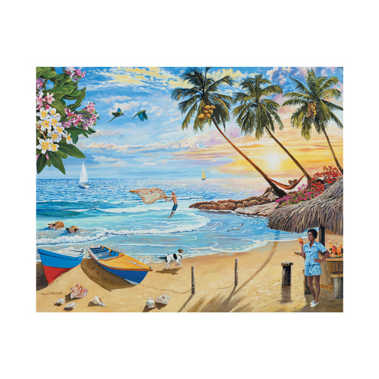 Jigsaws in a Tray 100 Piece - Island Paradise