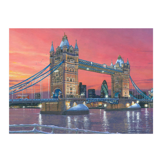 Jigsaws in a Tray 63 Piece - City Dusk