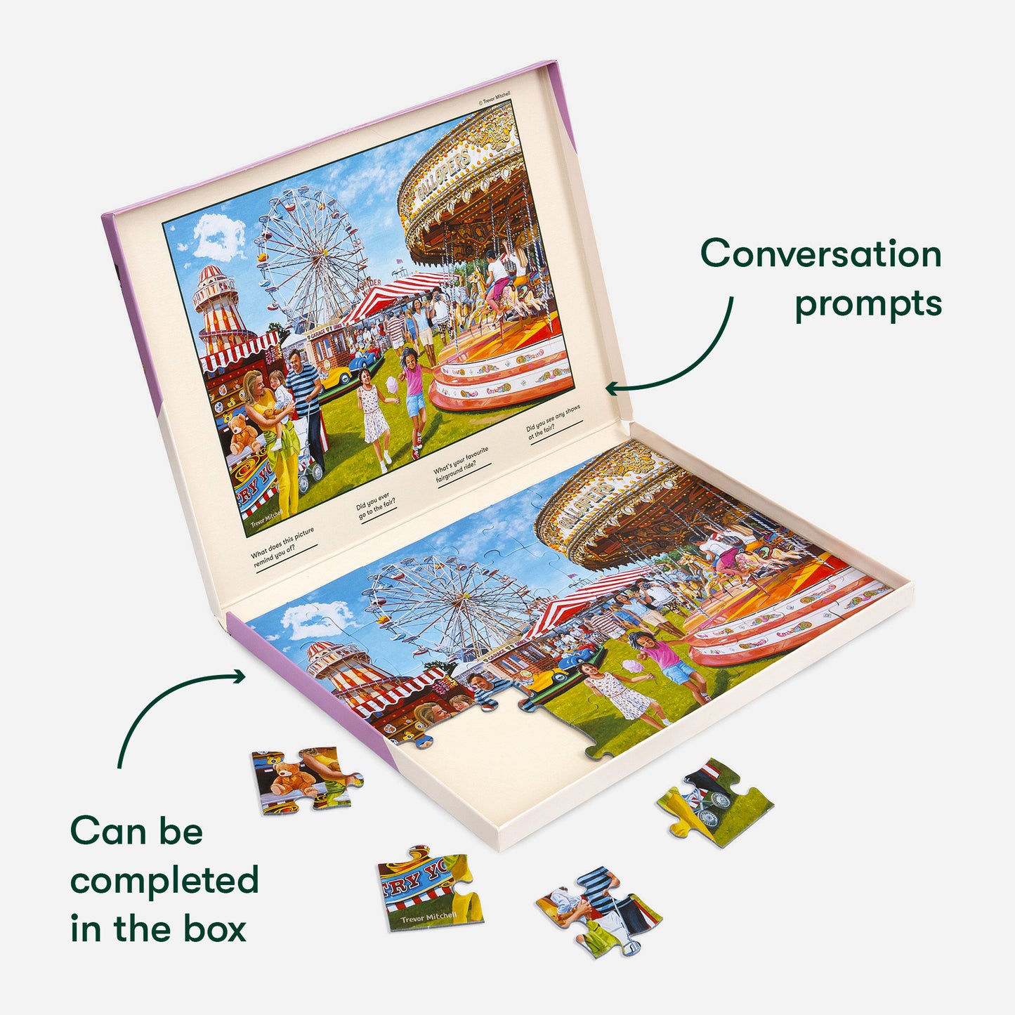 Jigsaws in a Tray 35 Piece - The Fairs in Town
