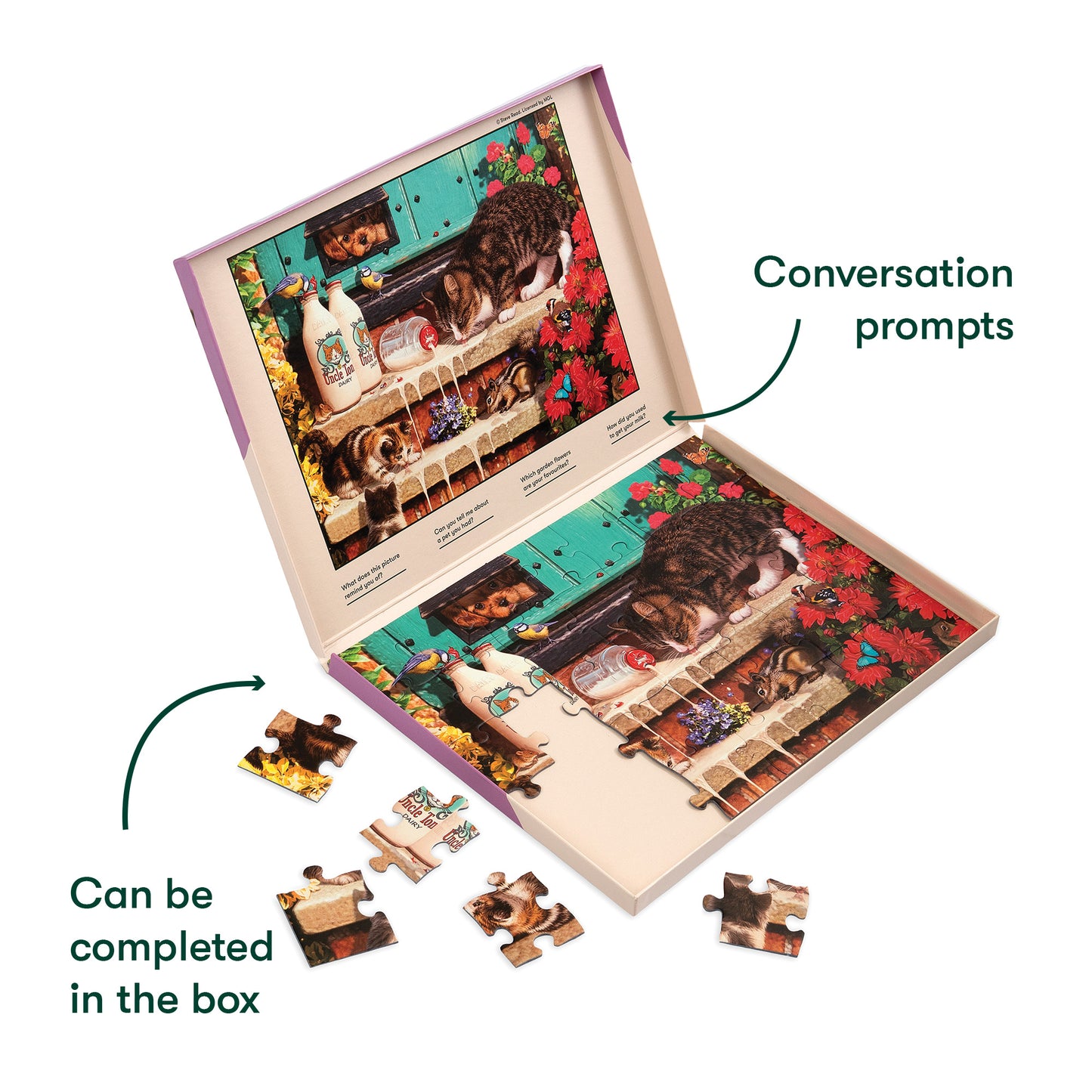 Jigsaws in a Tray 35 Piece - Cat's Whiskers