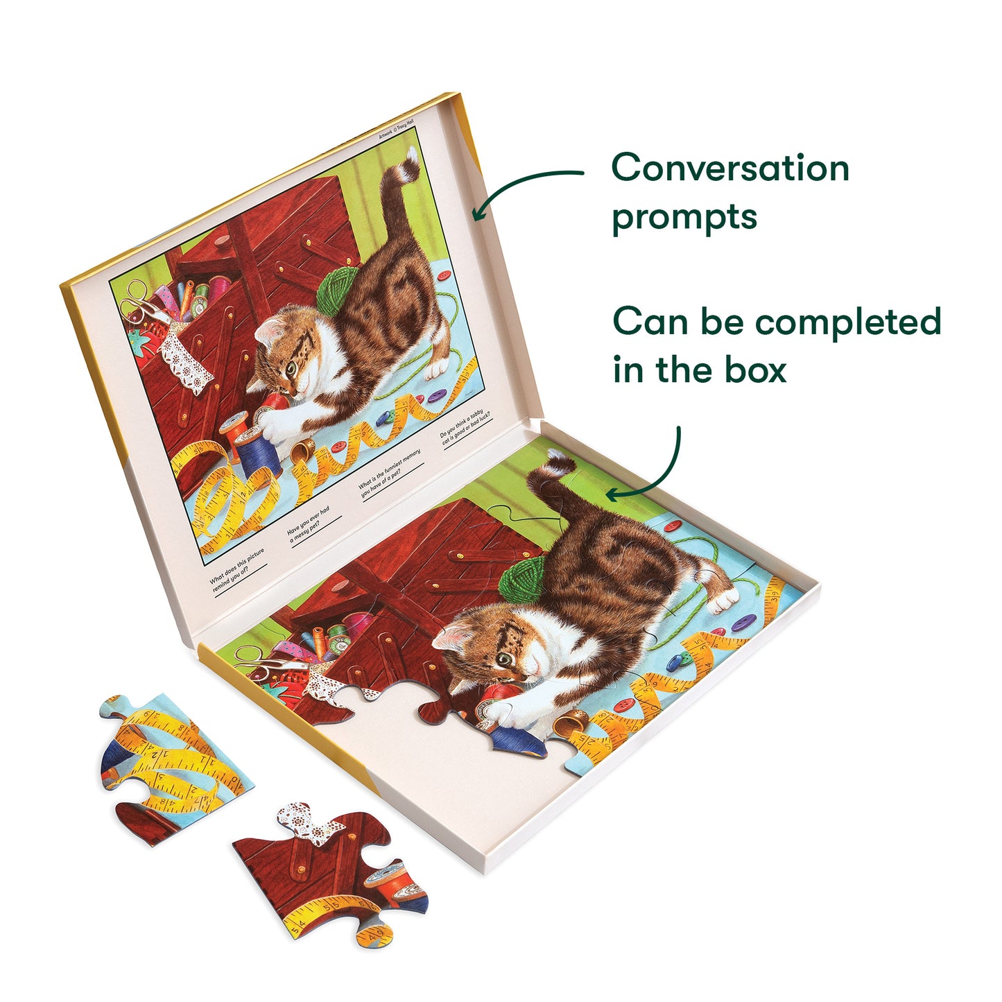 Jigsaws in a Tray 13 Piece - Life of a Kitten