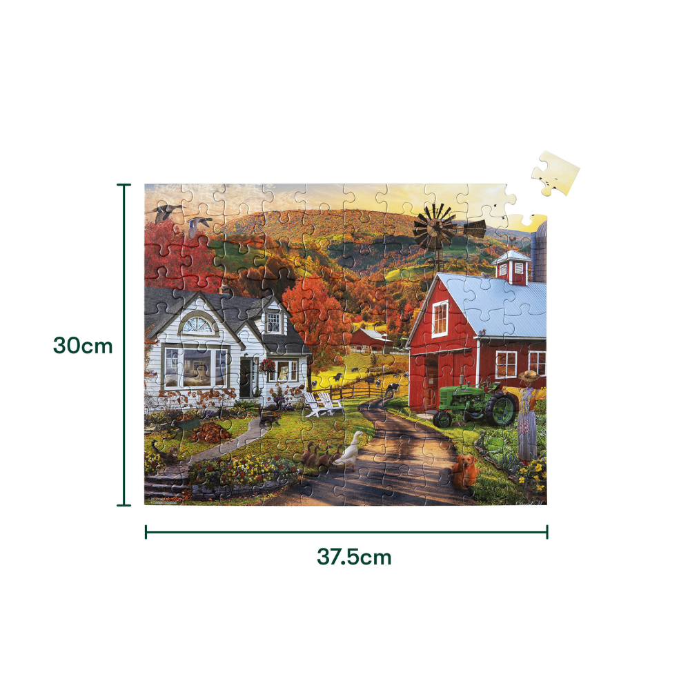 Jigsaws in a Tray 100 Piece - Farm Life
