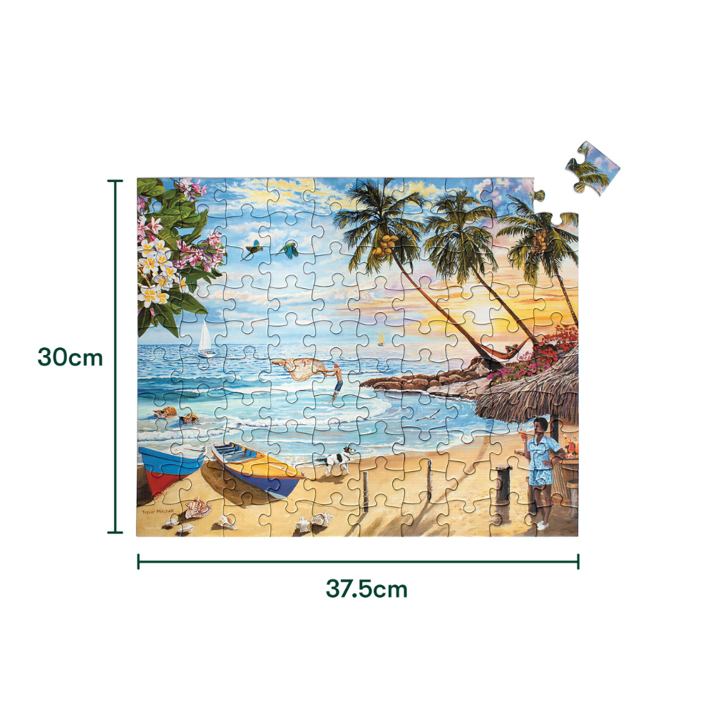 Jigsaws in a Tray 100 Piece - Island Paradise