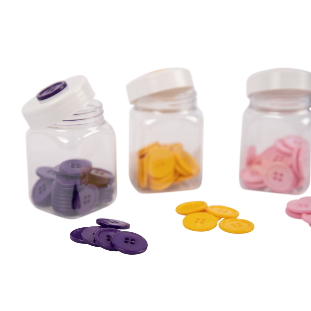 Montessori Button Sort Activity
