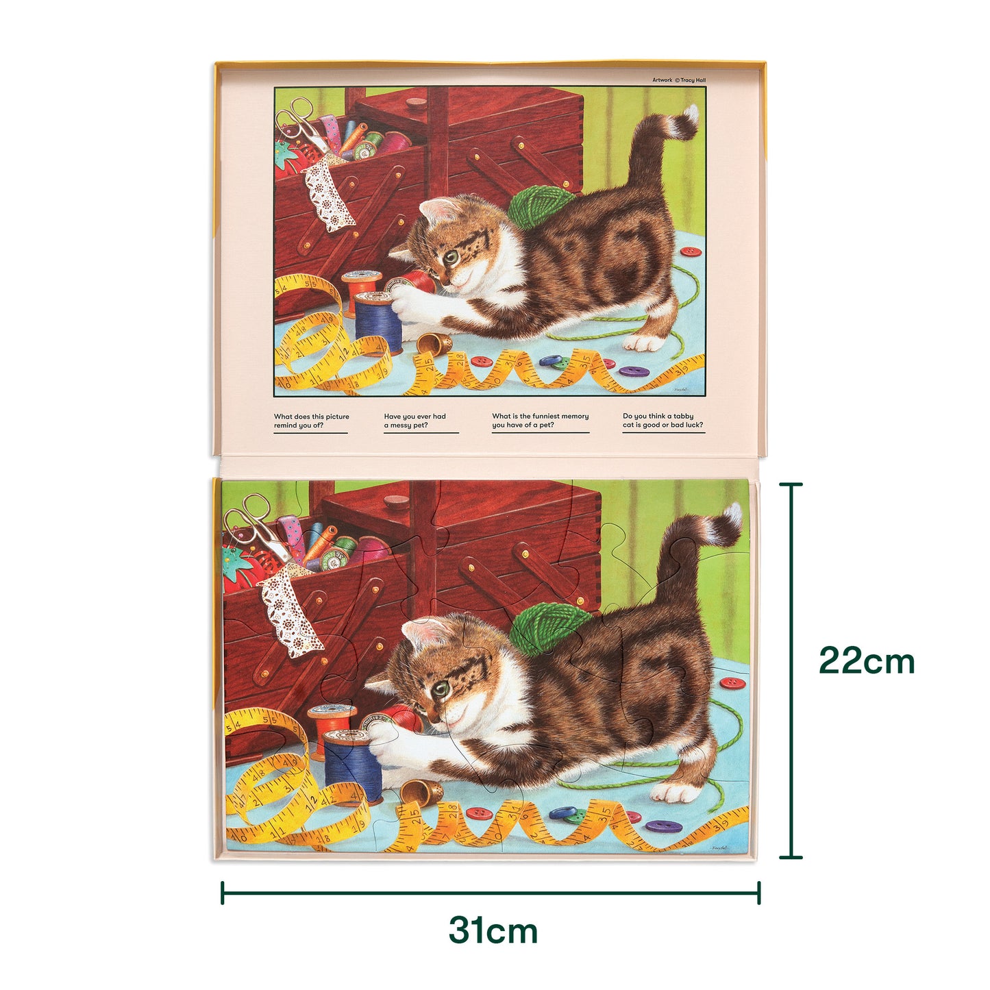 Jigsaws in a Tray 13 Piece - Life of a Kitten