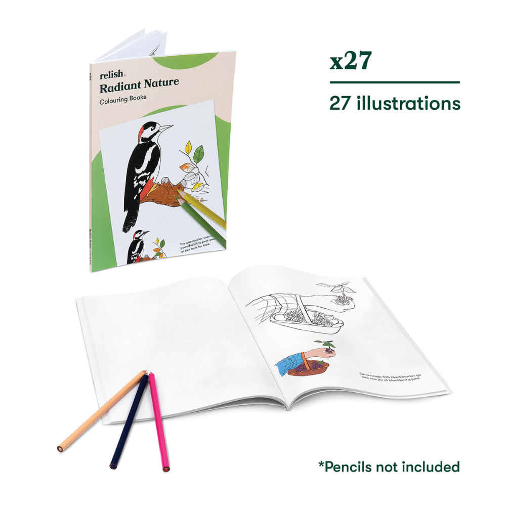 Colouring Books - Radiant Nature