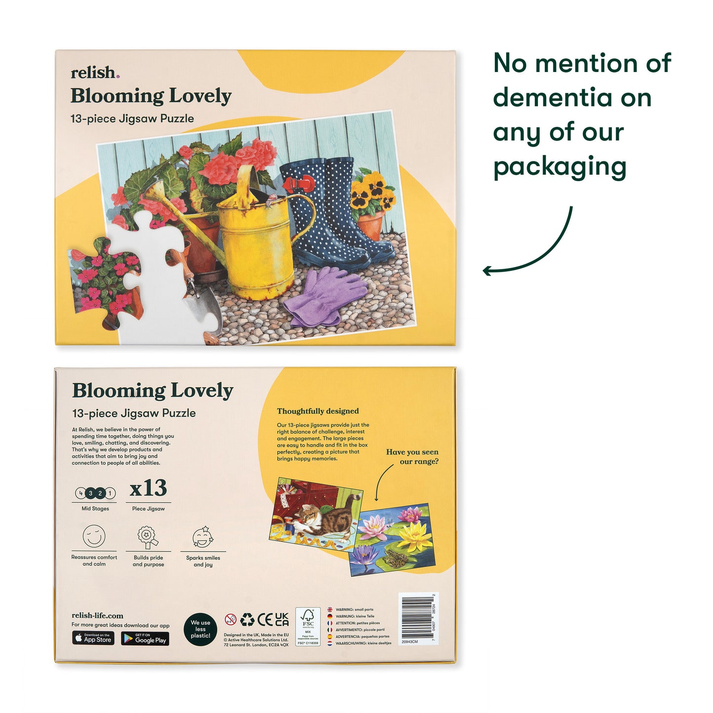 Jigsaws in a Tray 13 Piece - Blooming Lovely