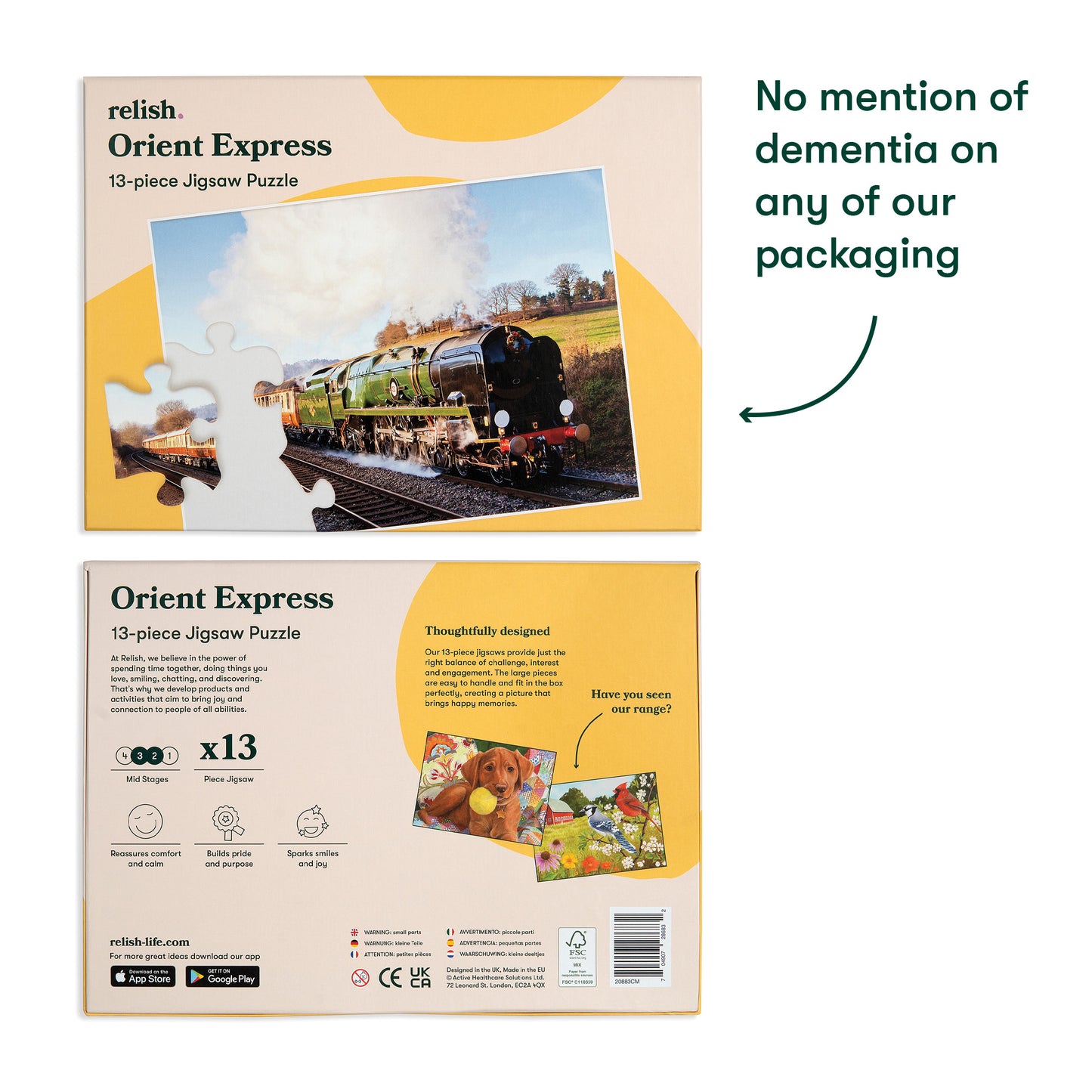 Jigsaws in a Tray 13 Piece - Orient Express