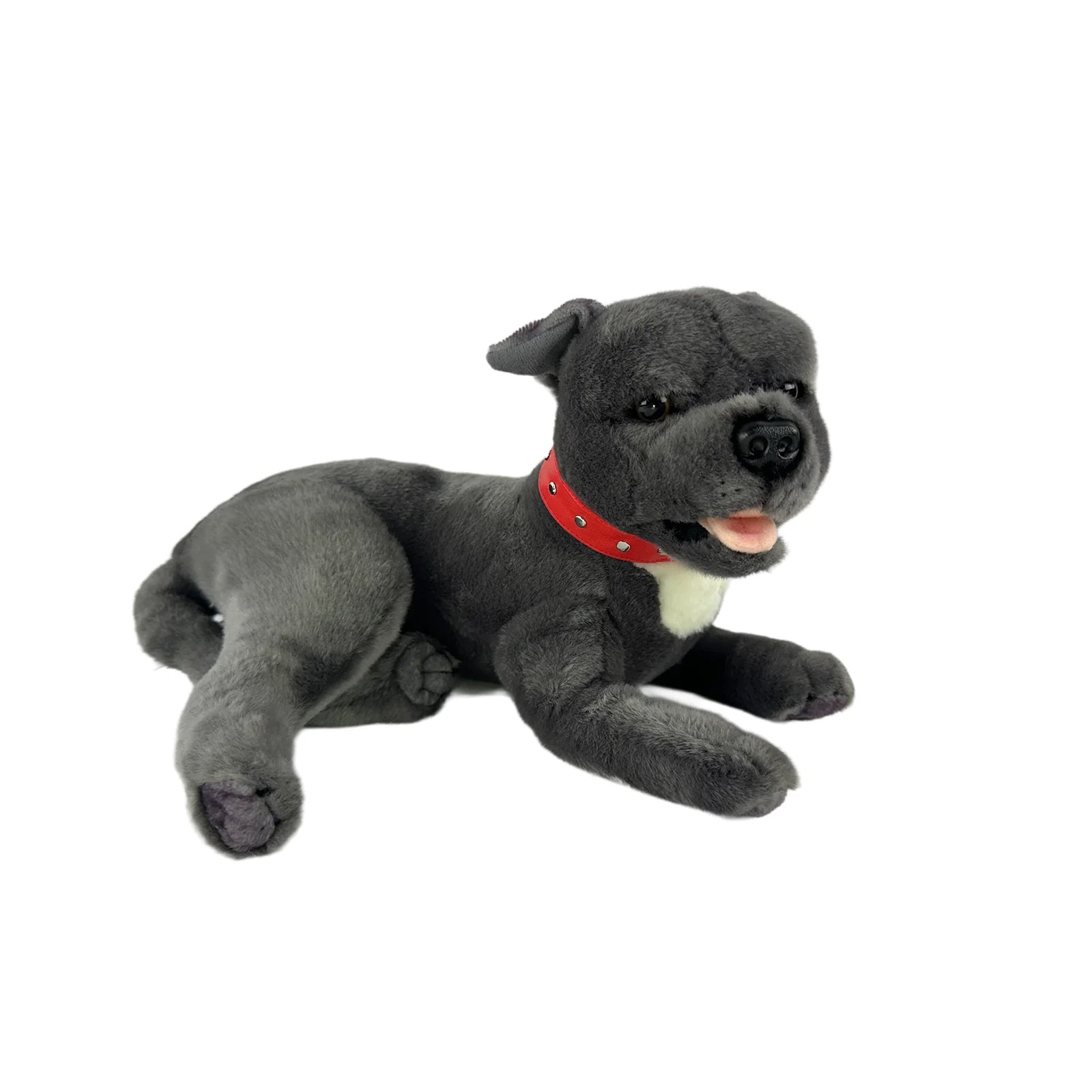Flint (Blue Staffordshire Bull Terrier) Plush Toy Dementia Shop AU