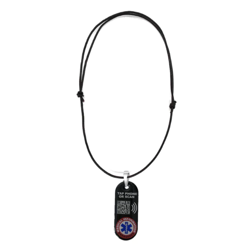 Smart NFC Emergency Medical Information Necklace