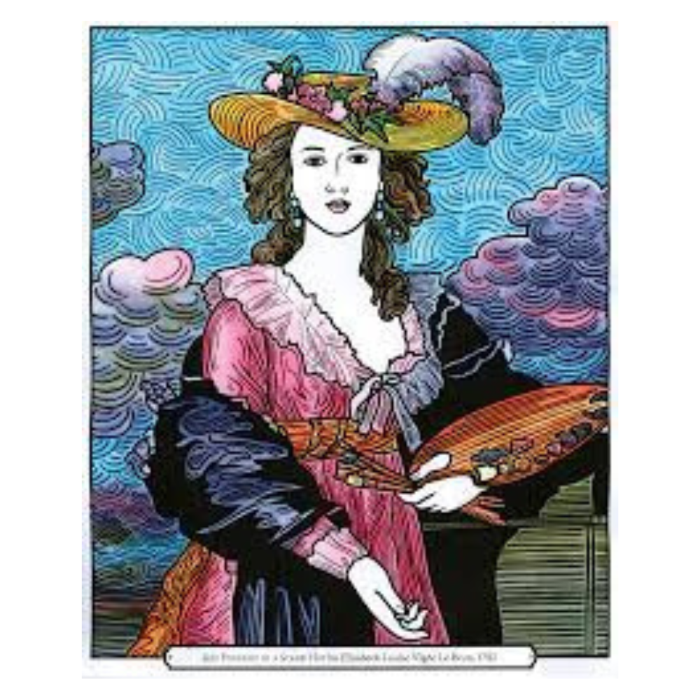 Famous Paintings Magic Painting Book