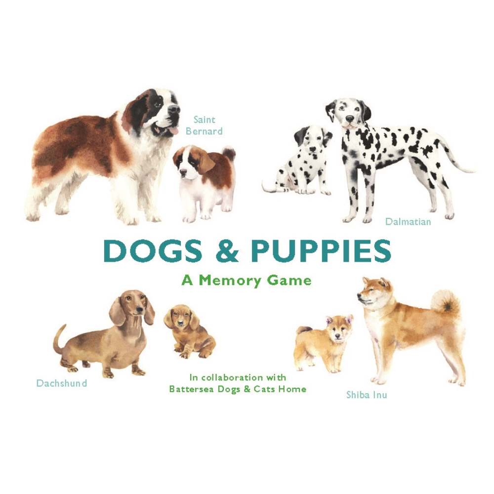 Dogs and Puppies Memory Game