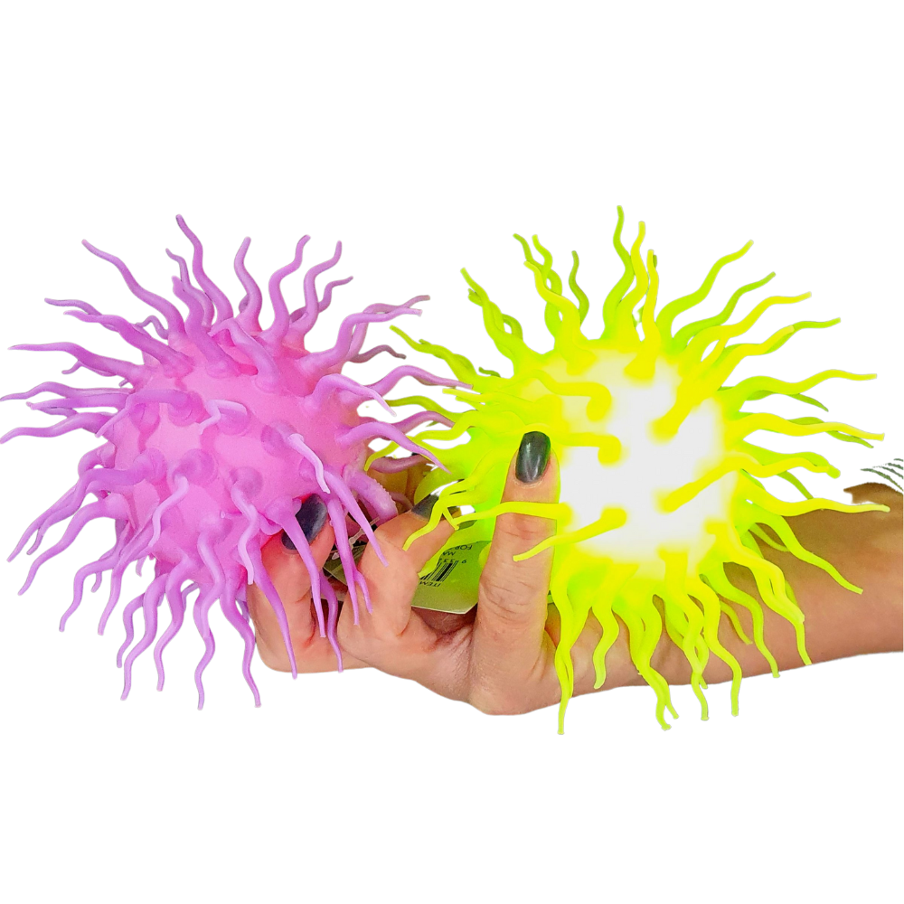 Puffer Balls with Light