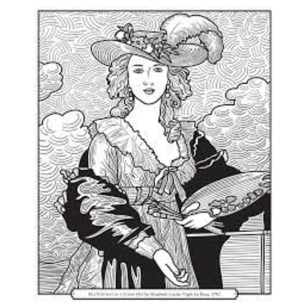 Famous Paintings Magic Painting Book