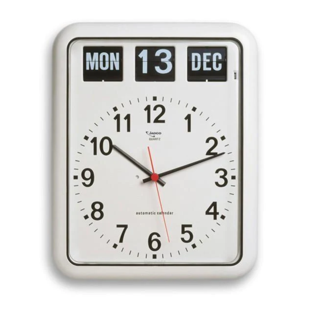 Jadco Large Wall Clock With Calendar Dementia Shop Australia jadco-large-wall-clock-with-calendar-dementia-shop-australia
