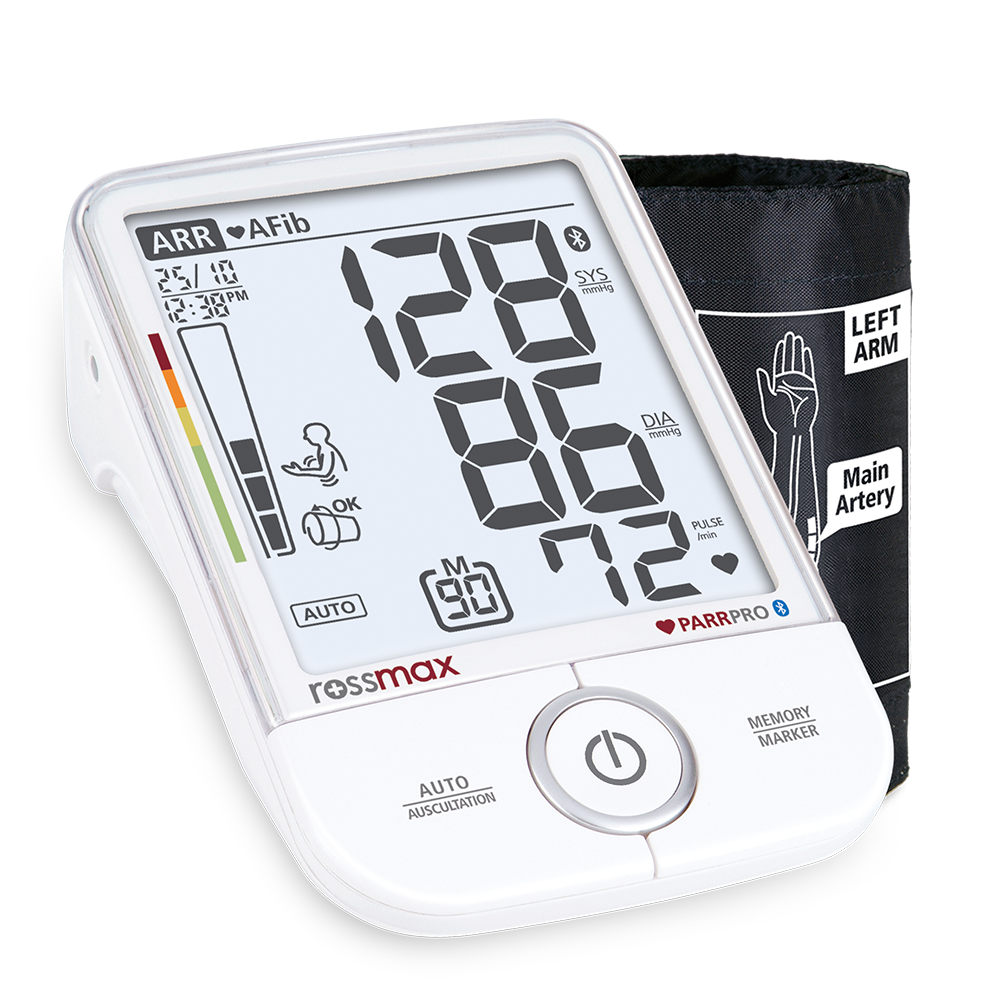 Rossmax X9BT PARR PRO BP Monitor With Power Adaptor