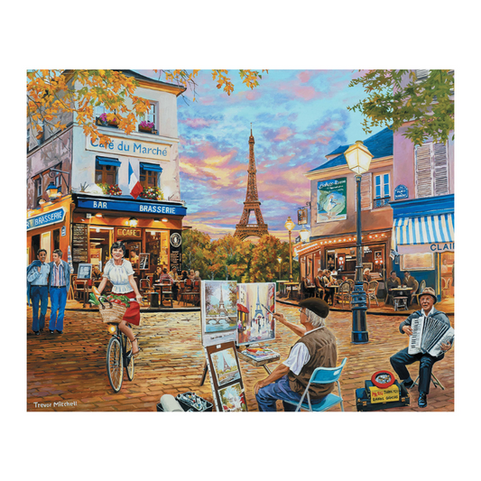 Jigsaws in a Tray 100 Piece - Sunset in Paris