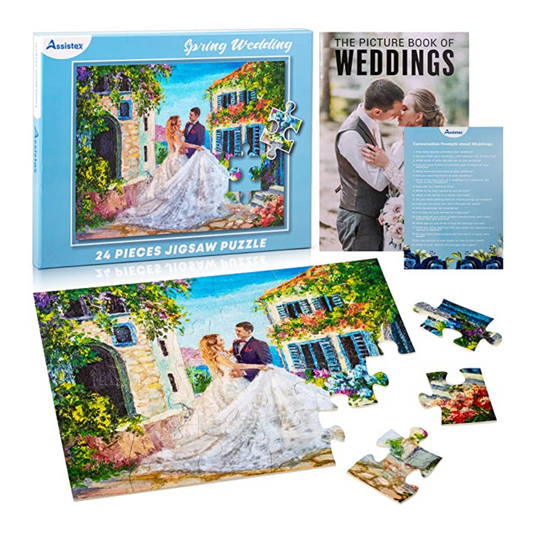 Large Piece Puzzle: Spring Wedding -24 pcs