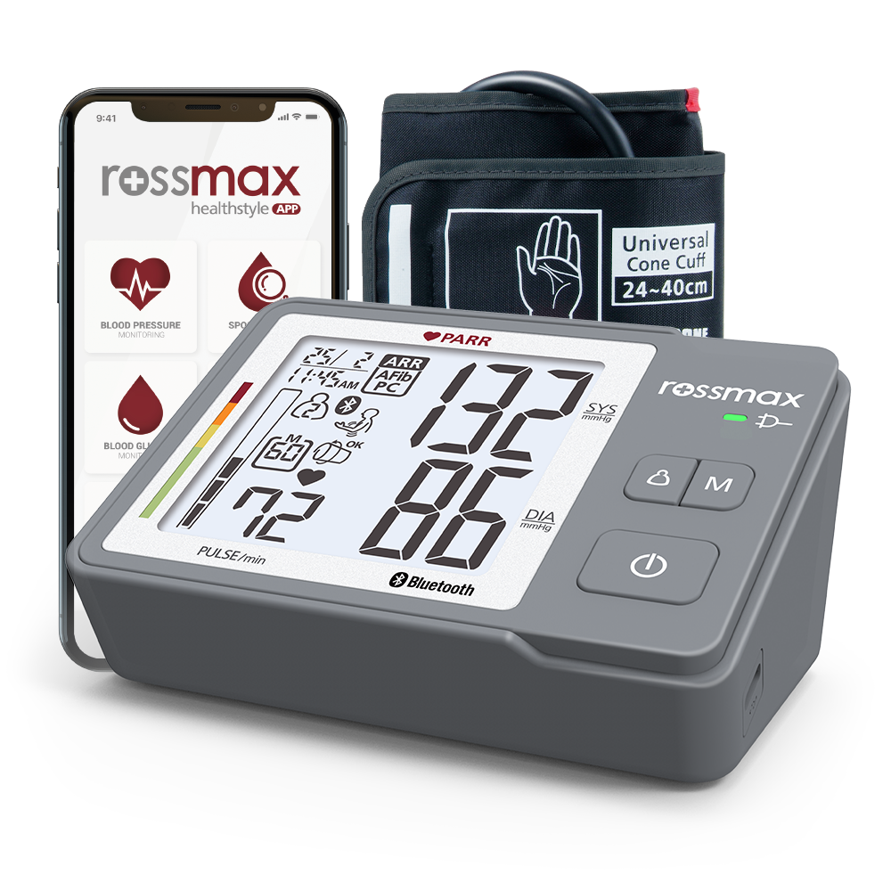 Rossmax Z5BT Rechargeable BP Monitor With AFIB & PC Detection