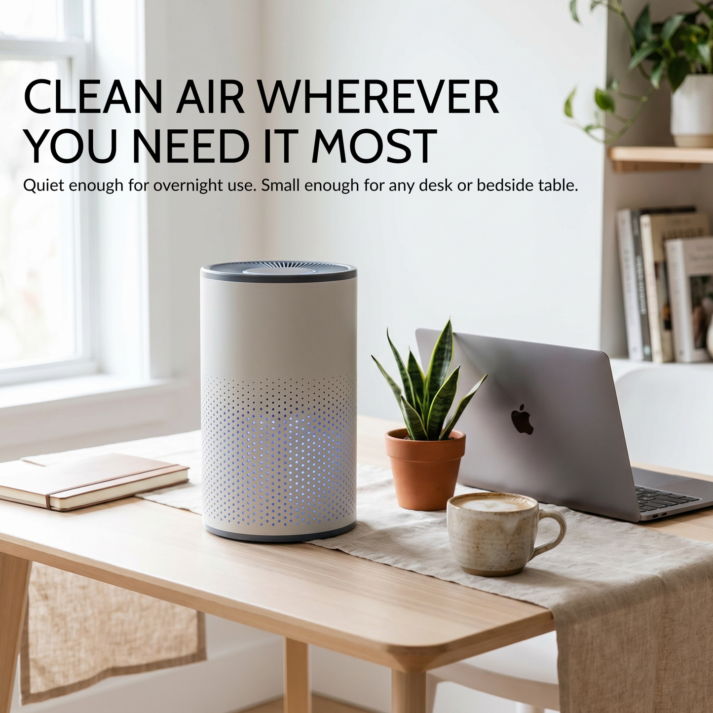 UV-C Desktop Air Purifier