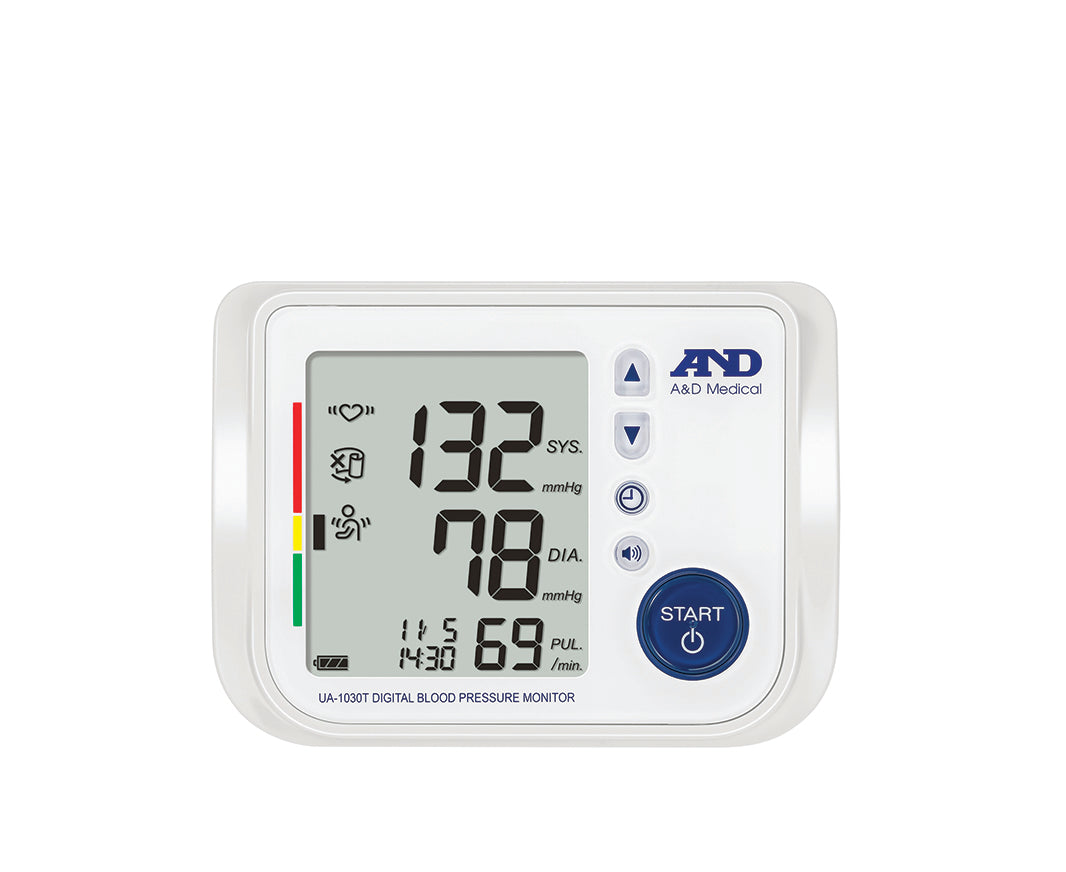 A&D Medical UA-1030T Premier Talking Automatic Blood Pressure Monitor