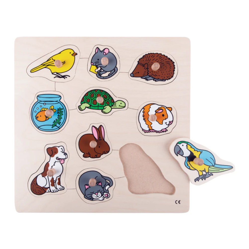 Inlay Board Puzzle - Pets