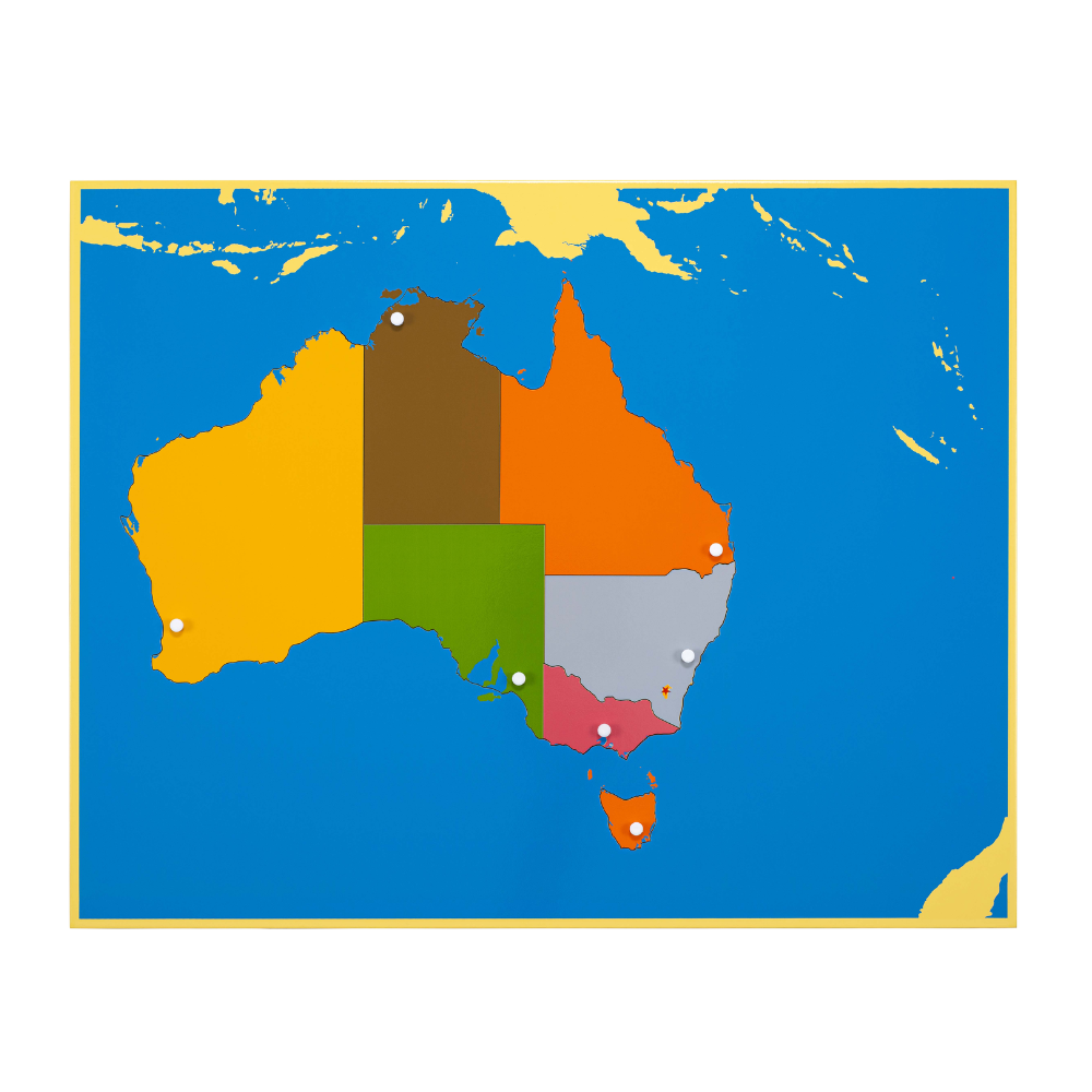 Puzzle Map: Australia