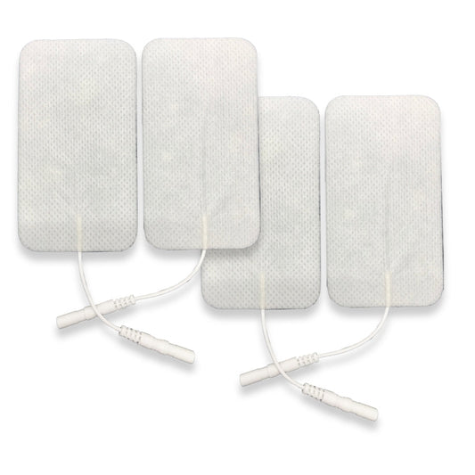 Generic Electrodes Rectangle (90mm x 50mm) Pack of 4