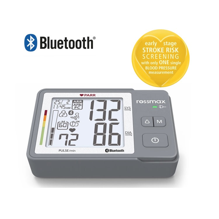 Rossmax Z5BT Rechargeable BP Monitor With AFIB & PC Detection