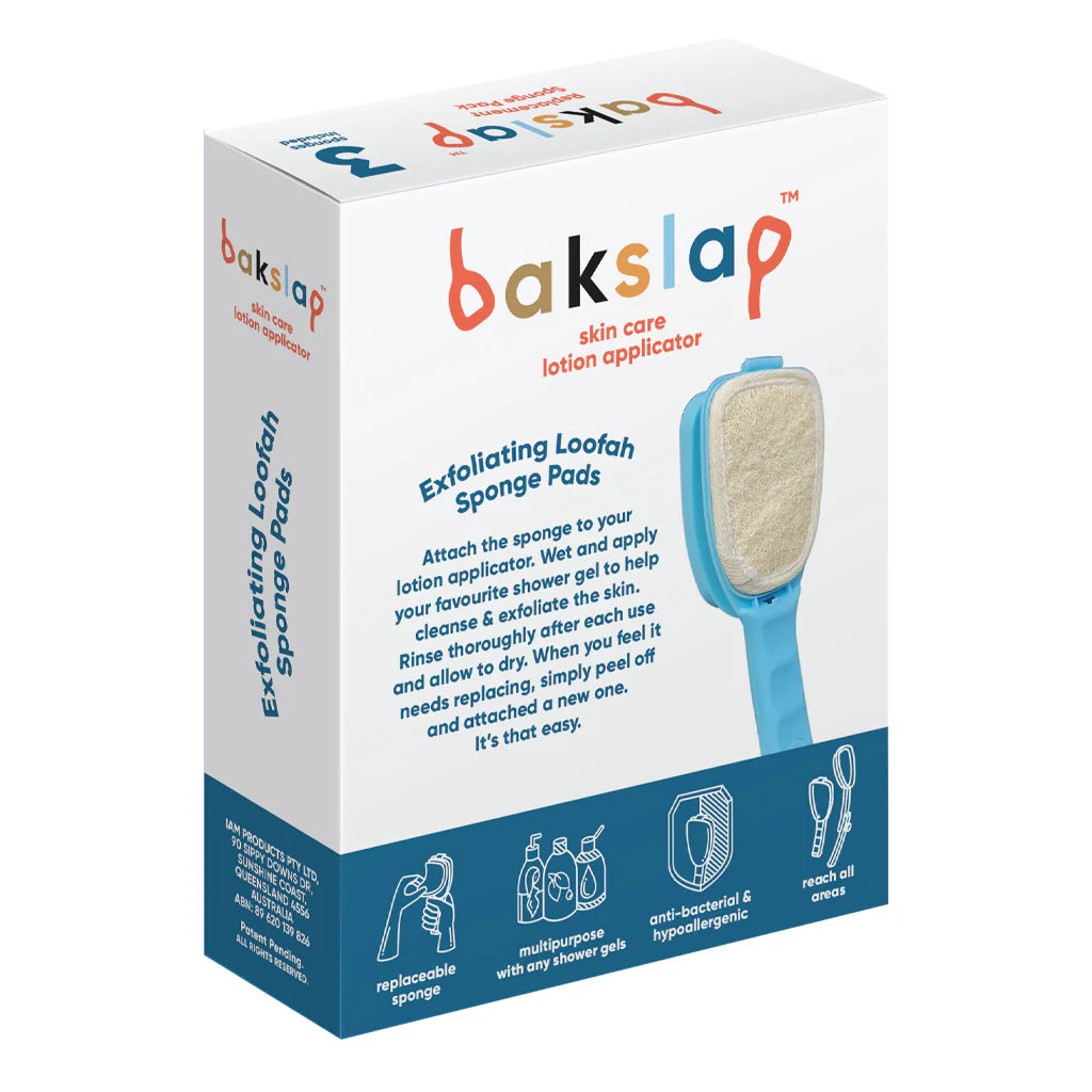 Bakslap Exfoliating Loofah Sponge Pack