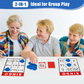 Assistex Large Text Bingo Games for Seniors – 11 Double Sided Board Games for Dementia Patients – Easy to Hold Alzheimer's Games