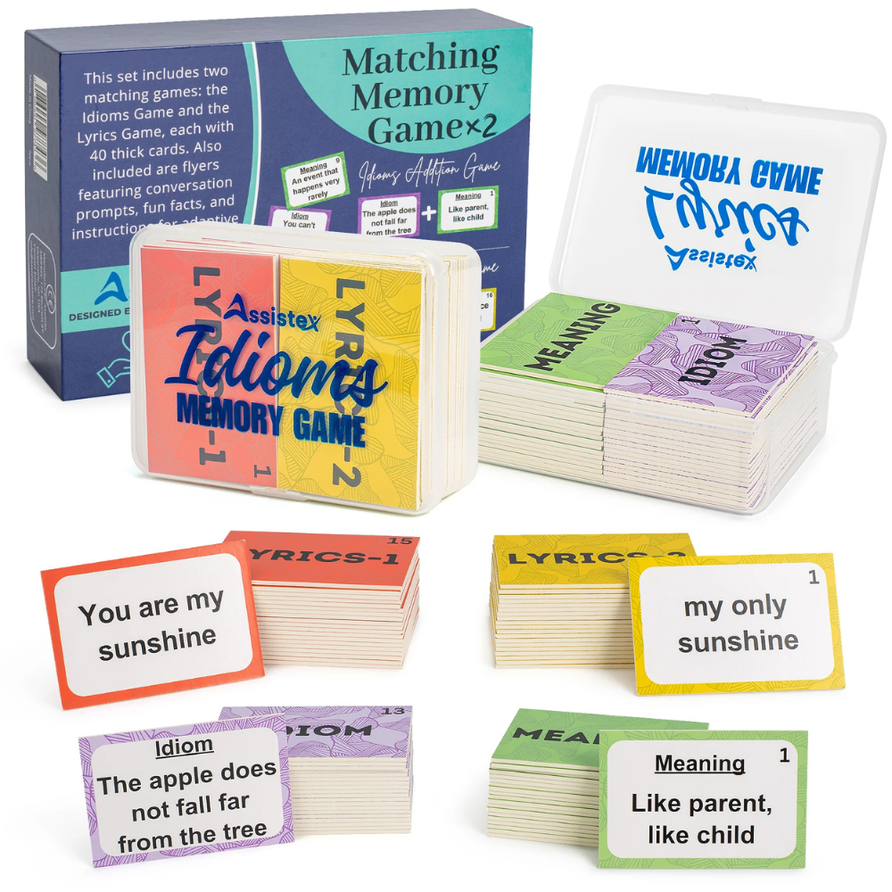 Matching Memory Game - Idioms and Lyrics Addition Game