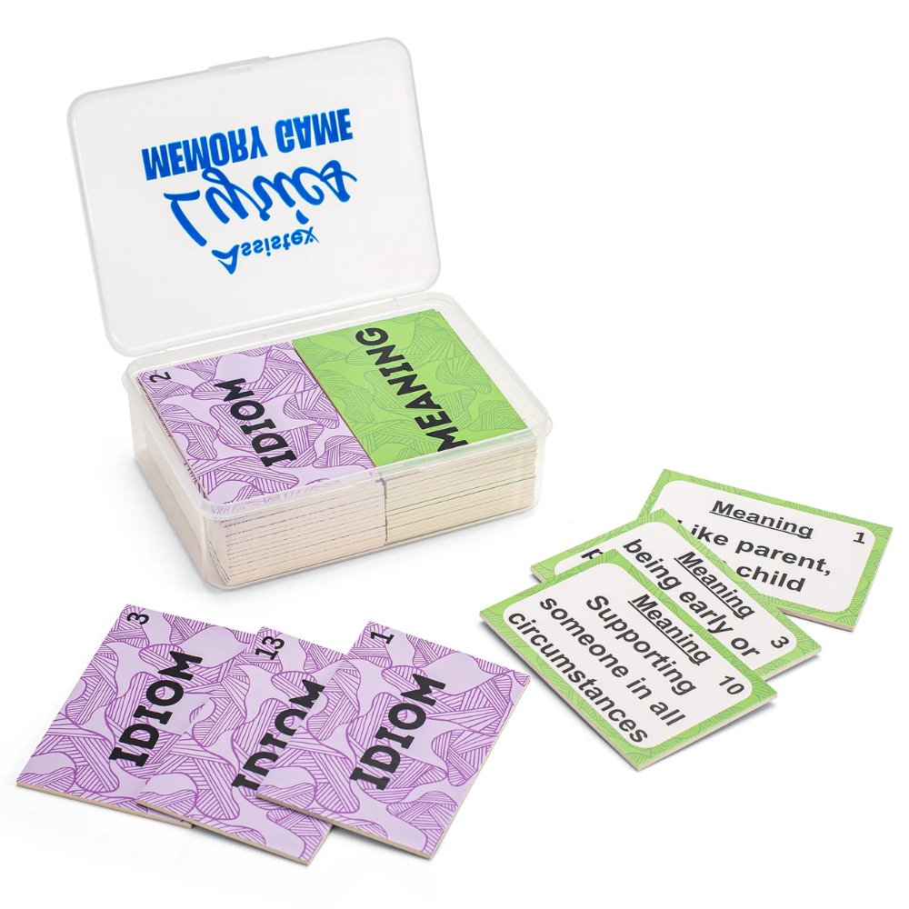 Matching Memory Game - Idioms and Lyrics Addition Game