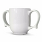 Dementia Alzheimer's Two Handled Drinking Mug (White)