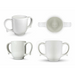 Dementia Alzheimer's Two Handled Drinking Mug (White)